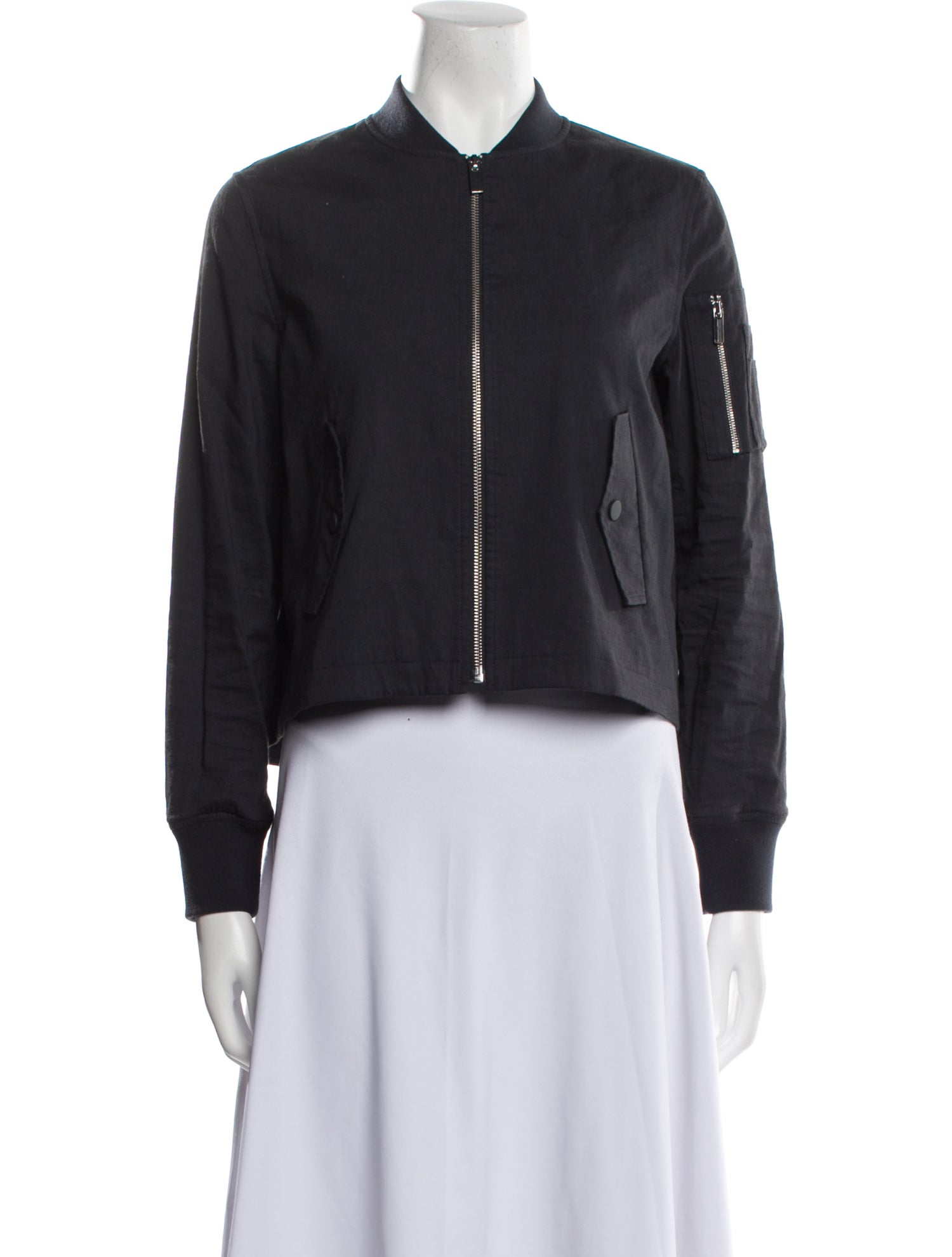 Theory Linen Bomber Jacket