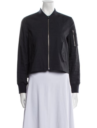 Theory Linen Bomber Jacket