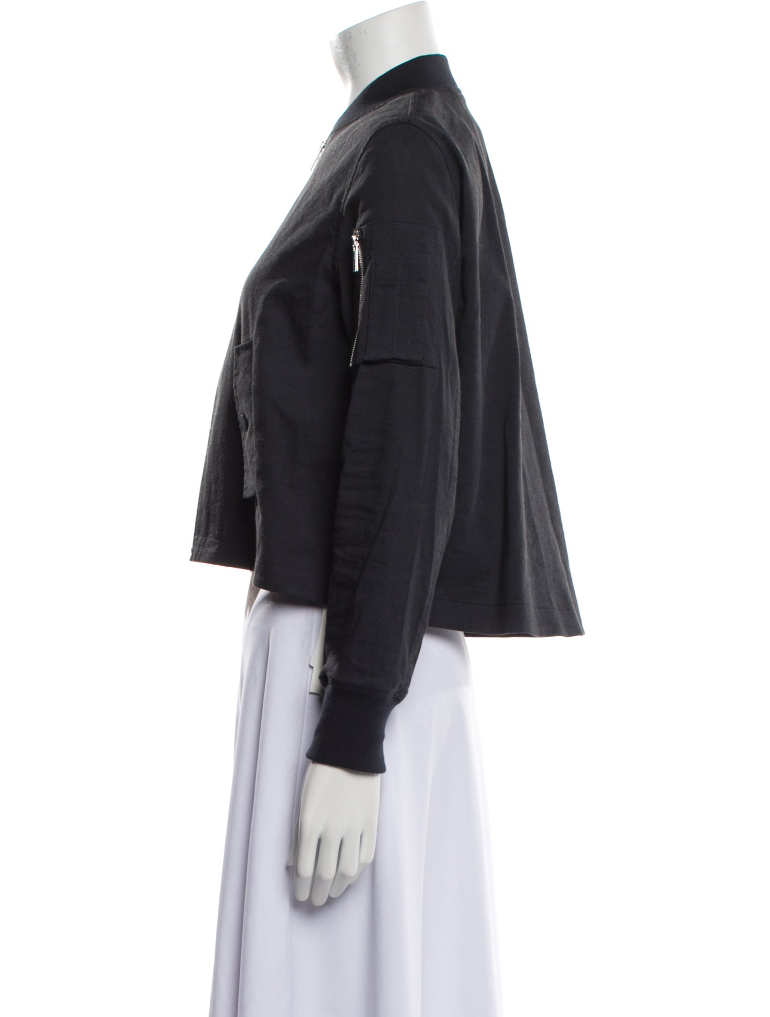 Theory Linen Bomber Jacket