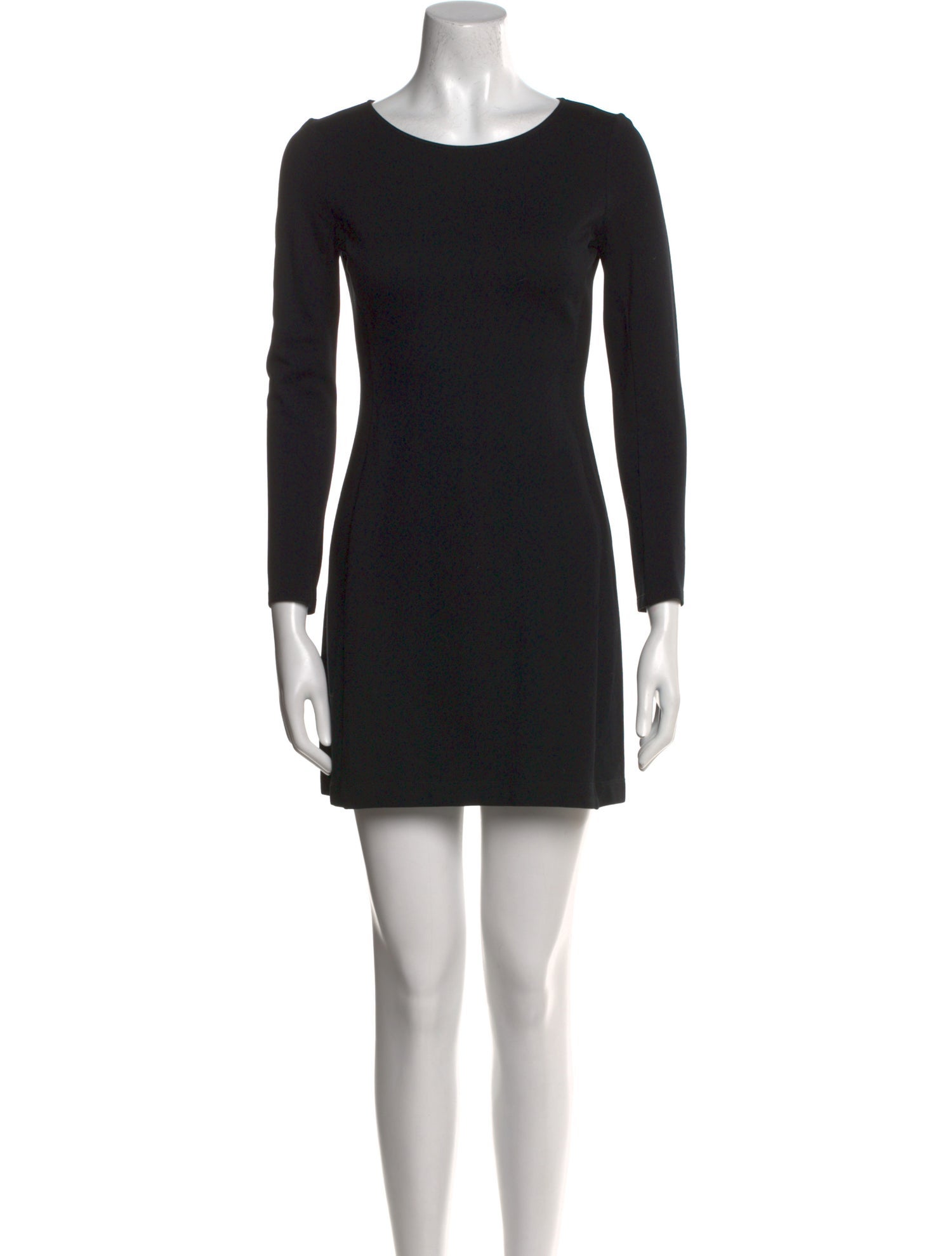 Theory Scoop Neck Mini Dress
