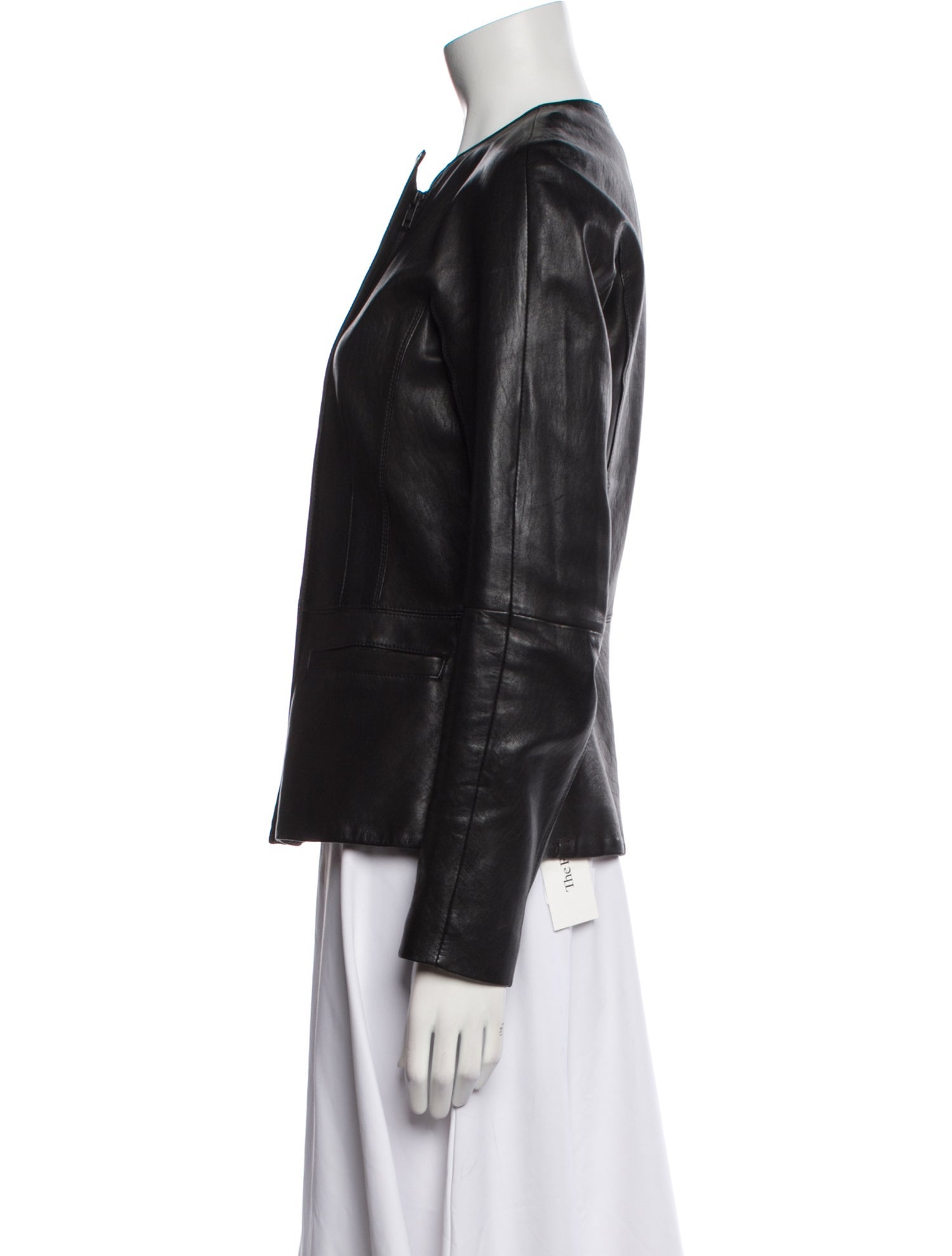 Theory Leather Biker Jacket