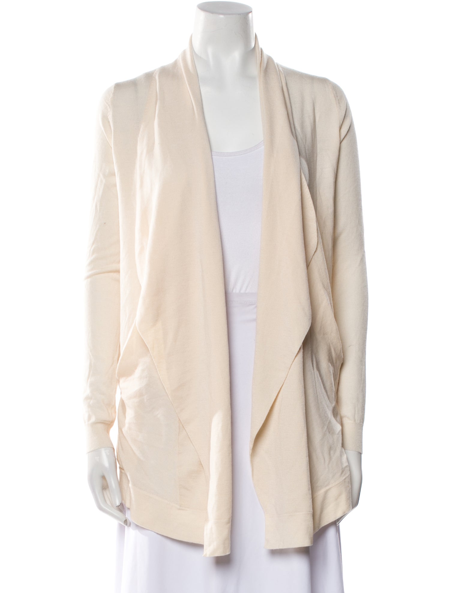 Theory Wool Open Front Sweater