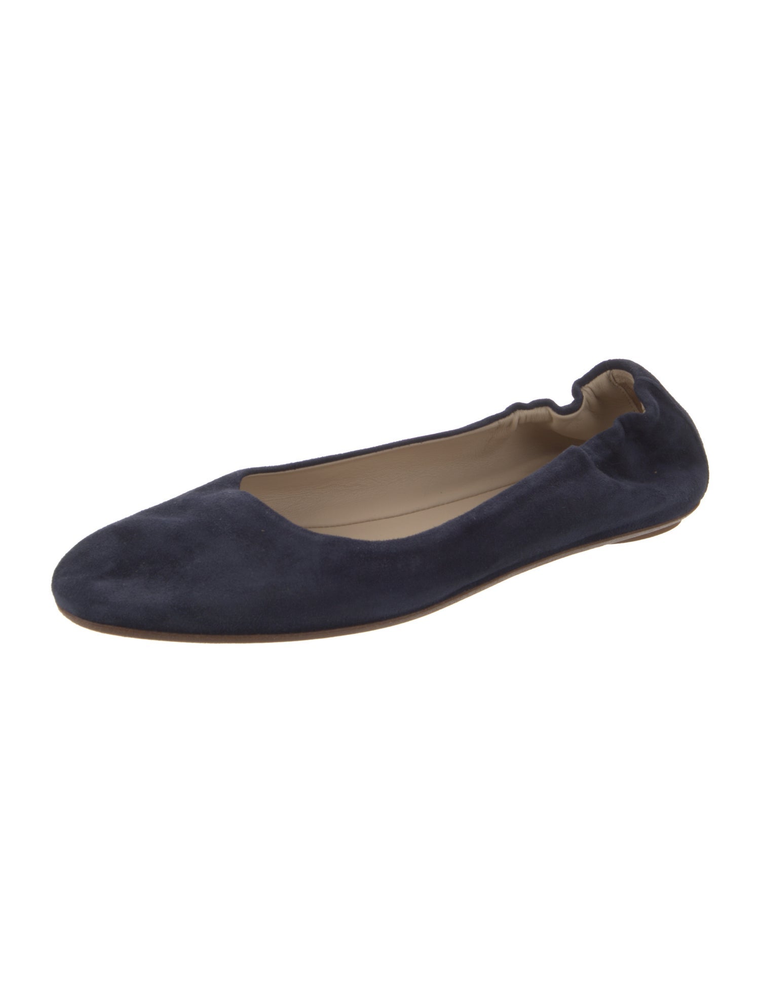 Theory Suede Ballet Flats