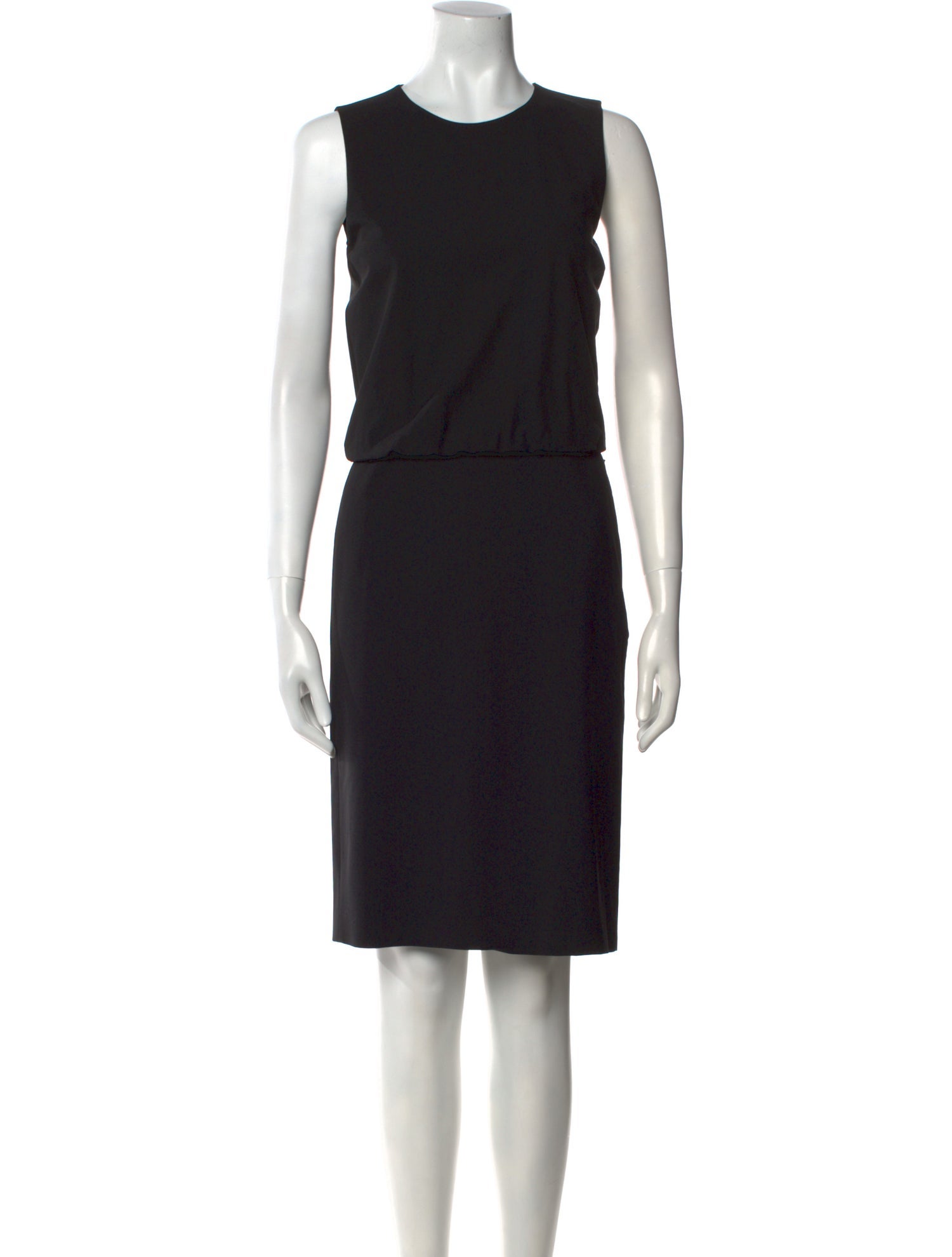 Theory Virgin Wool Knee-Length Dress
