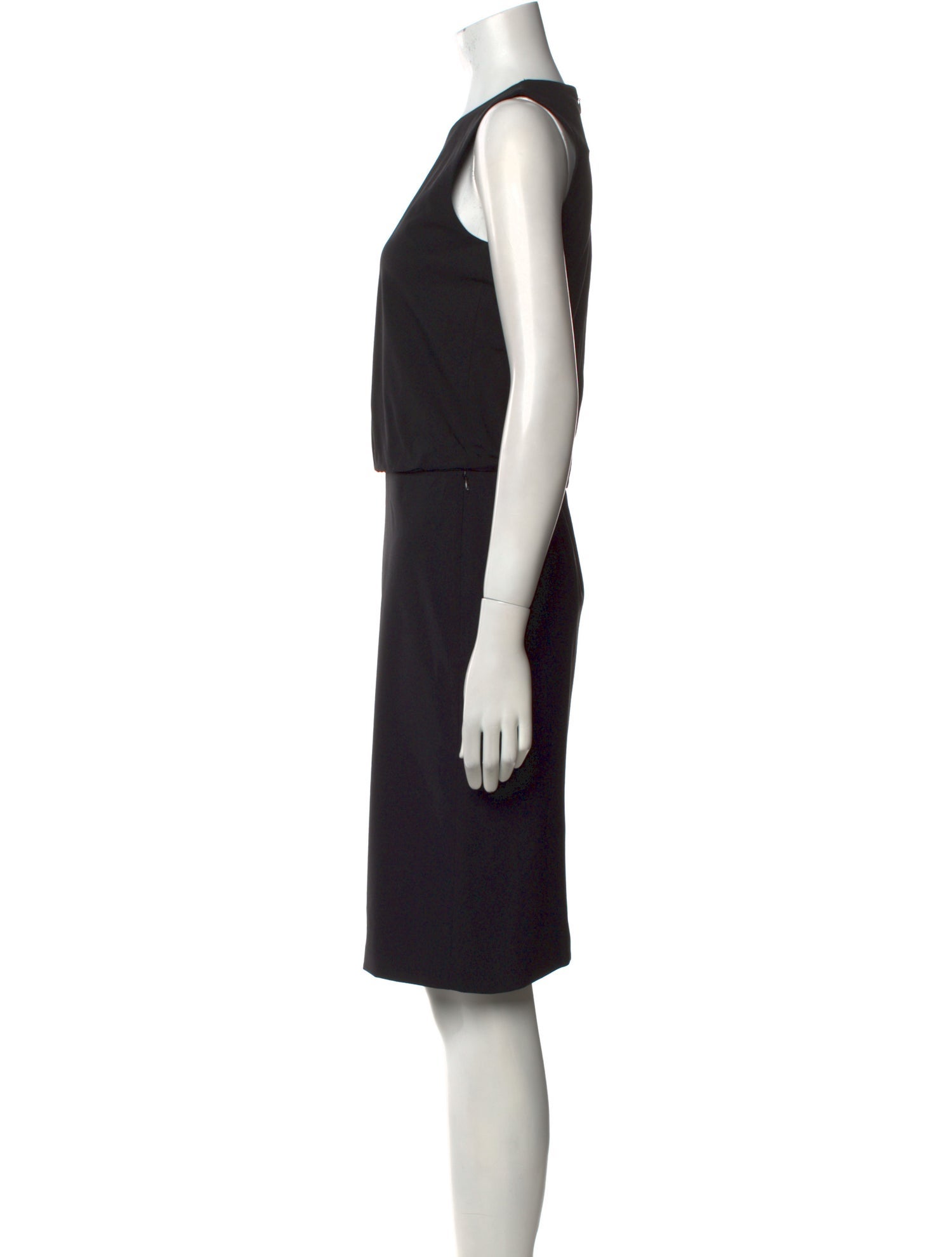 Theory Virgin Wool Knee-Length Dress