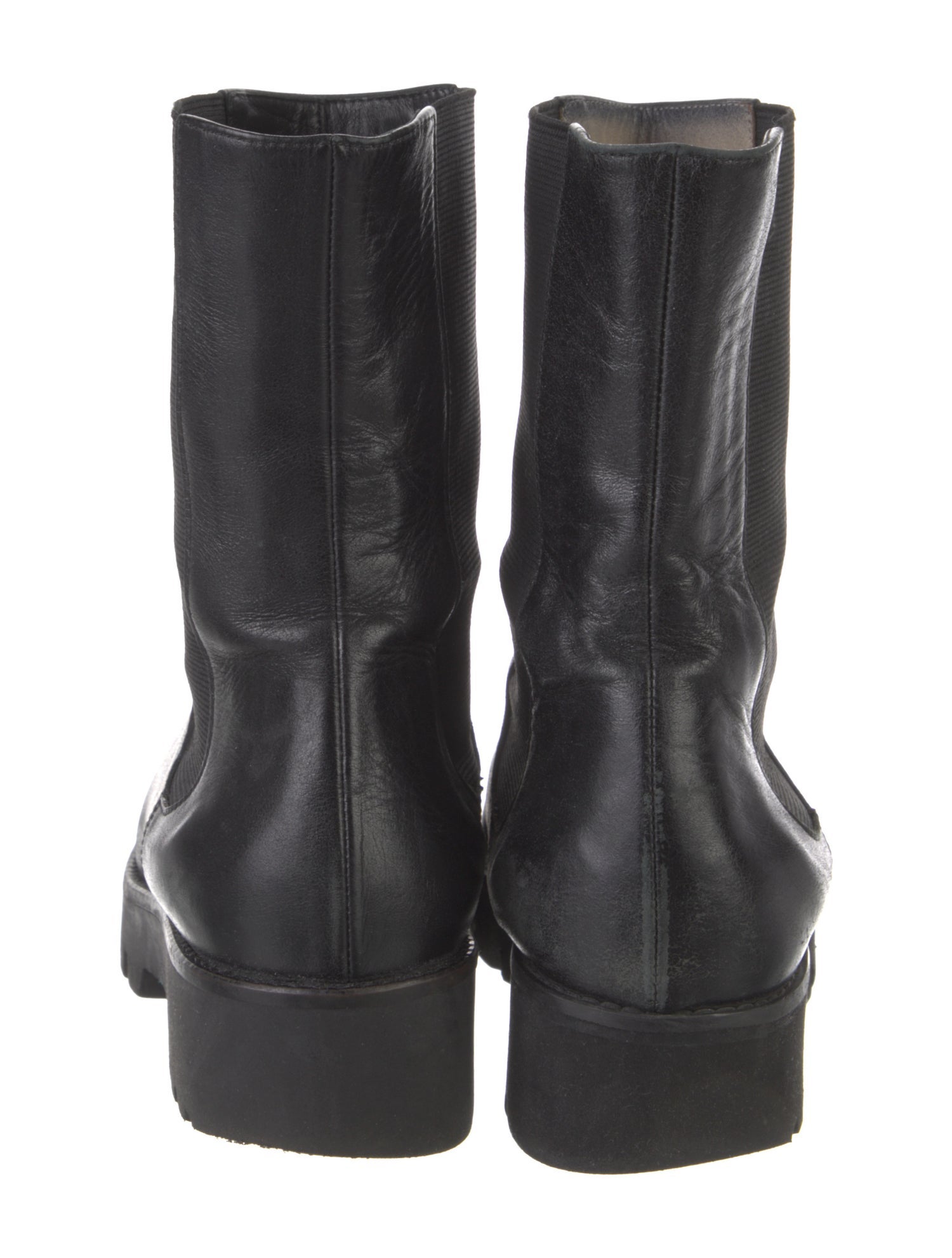 Theory Leather Chelsea Boots