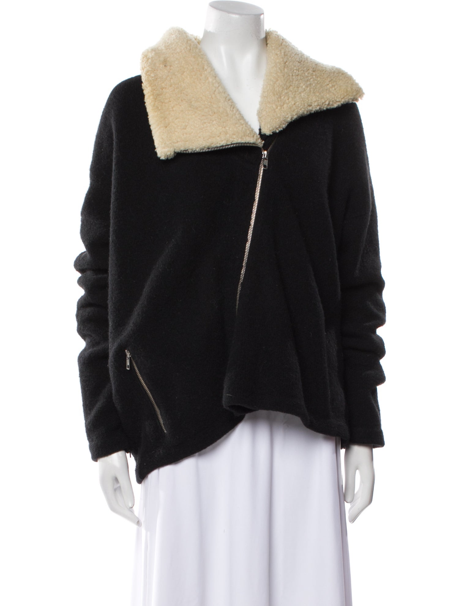 Theory Wool Fur Jacket