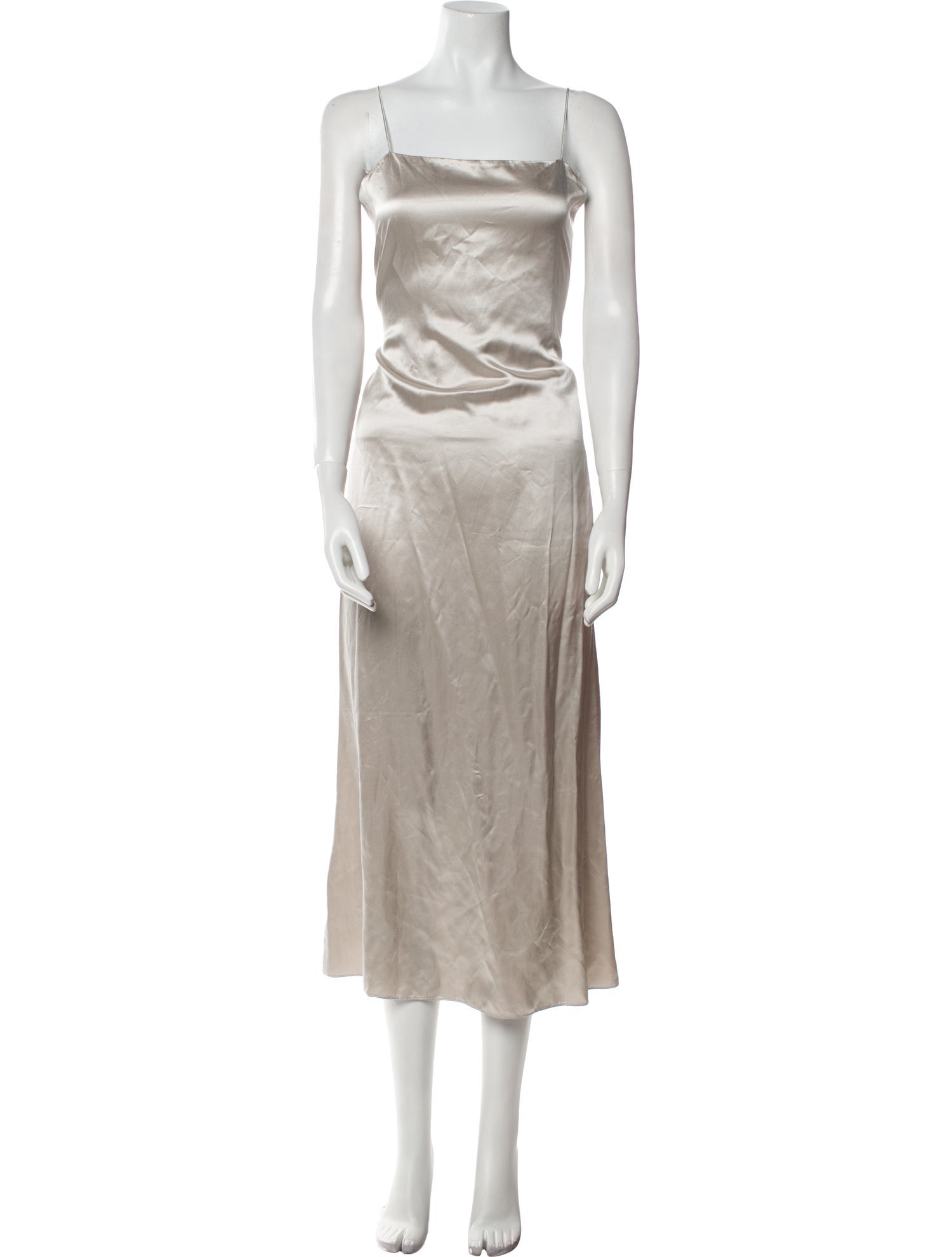 Theory Square Neckline Long Dress