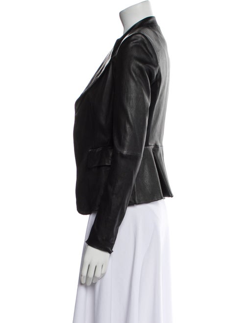 Theory Leather Blazer