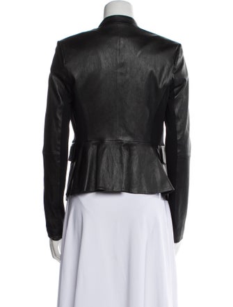 Theory Leather Blazer