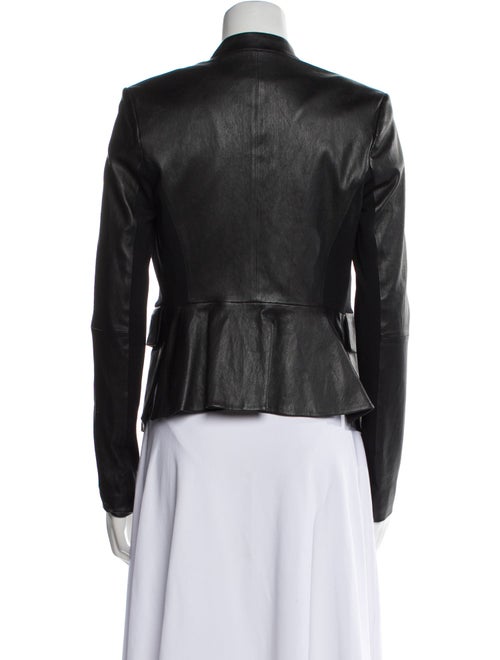 Theory Leather Blazer