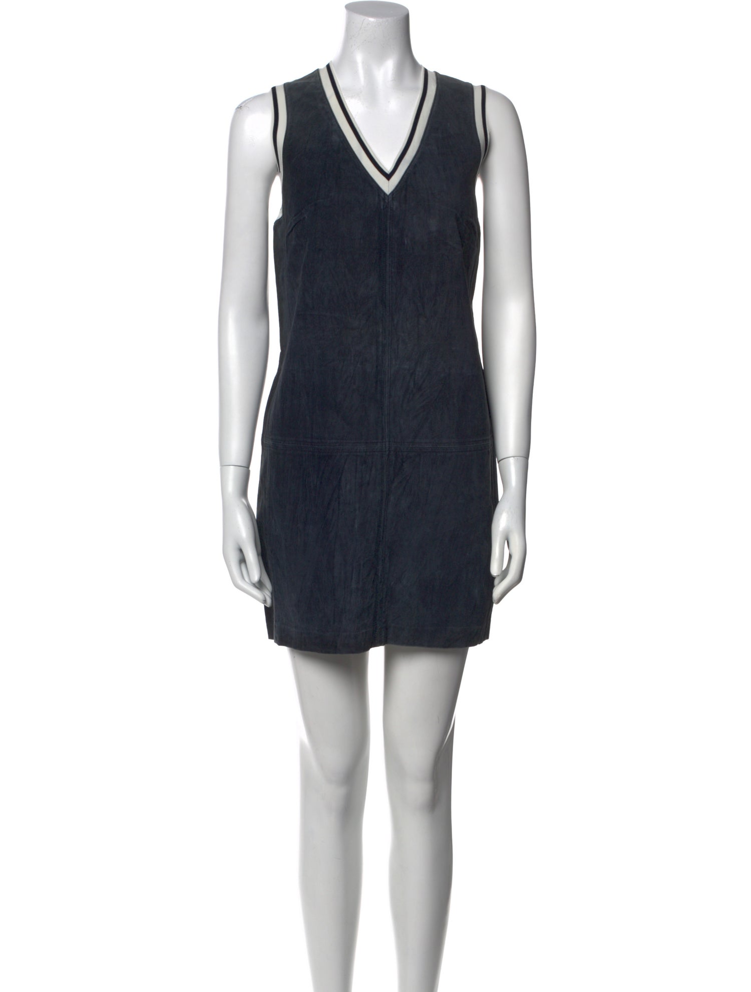 Theory Suede Mini Dress