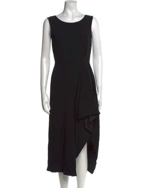 Theory Bateau Neckline Midi Length Dress