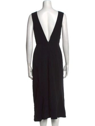 Theory Bateau Neckline Midi Length Dress