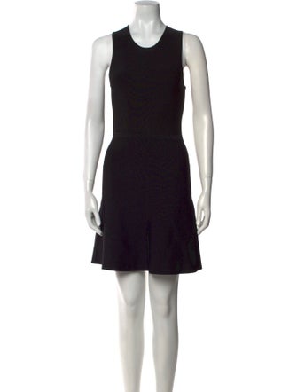 Theory Scoop Neck Mini Dress