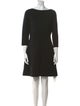 Theory Virgin Wool Mini Dress