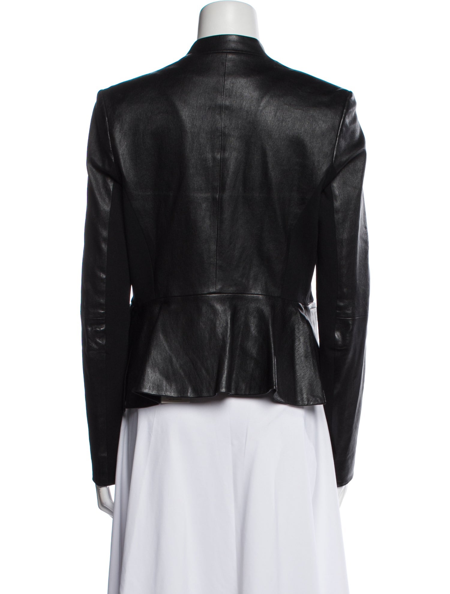 Theory Lamb Leather Evening Jacket