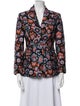 Theory Floral Print Blazer