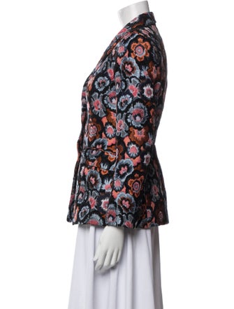 Theory Floral Print Blazer