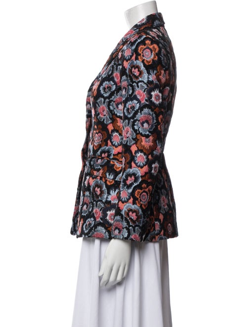 Theory Floral Print Blazer