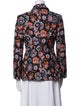 Theory Floral Print Blazer