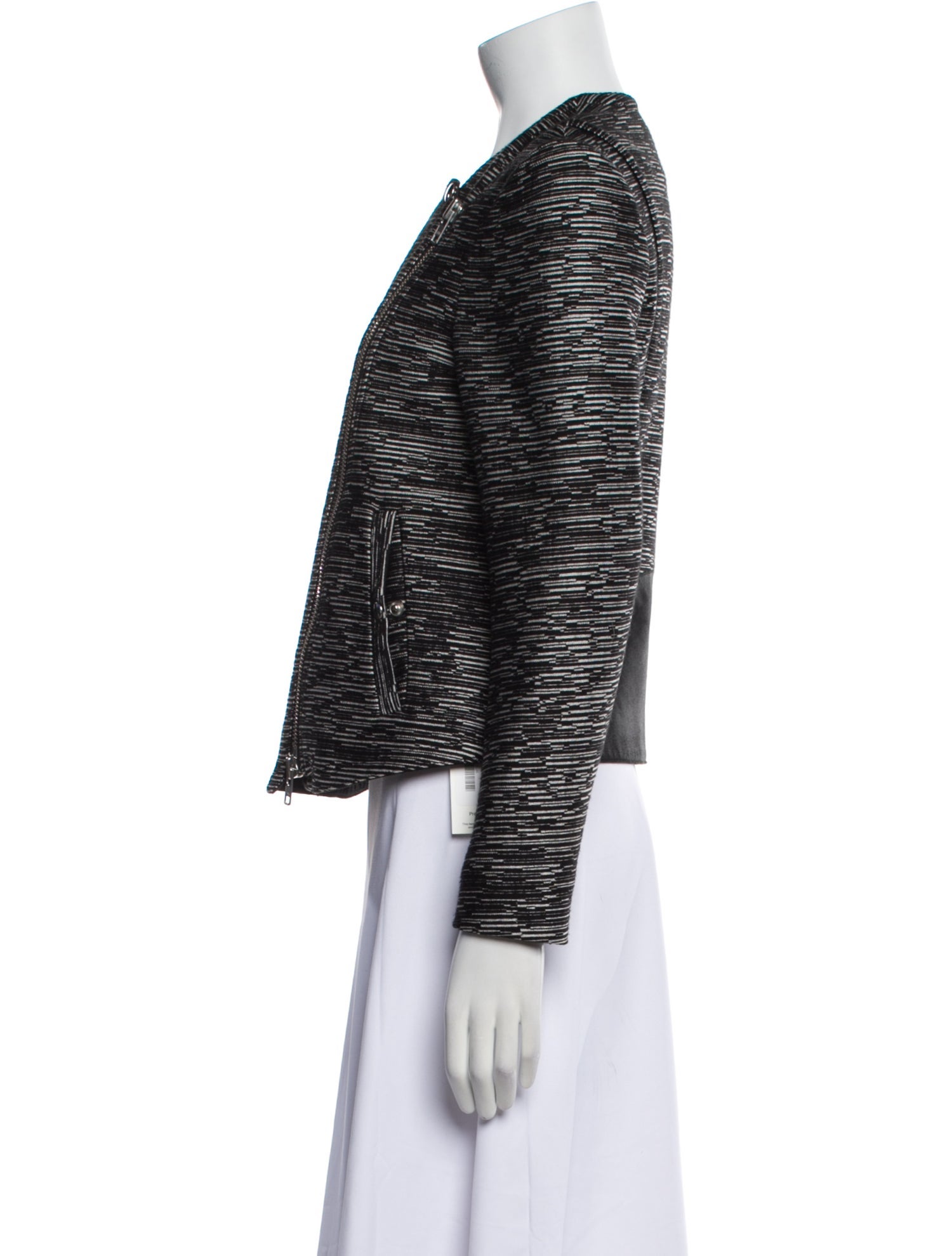 Theory Tweed Pattern Evening Jacket