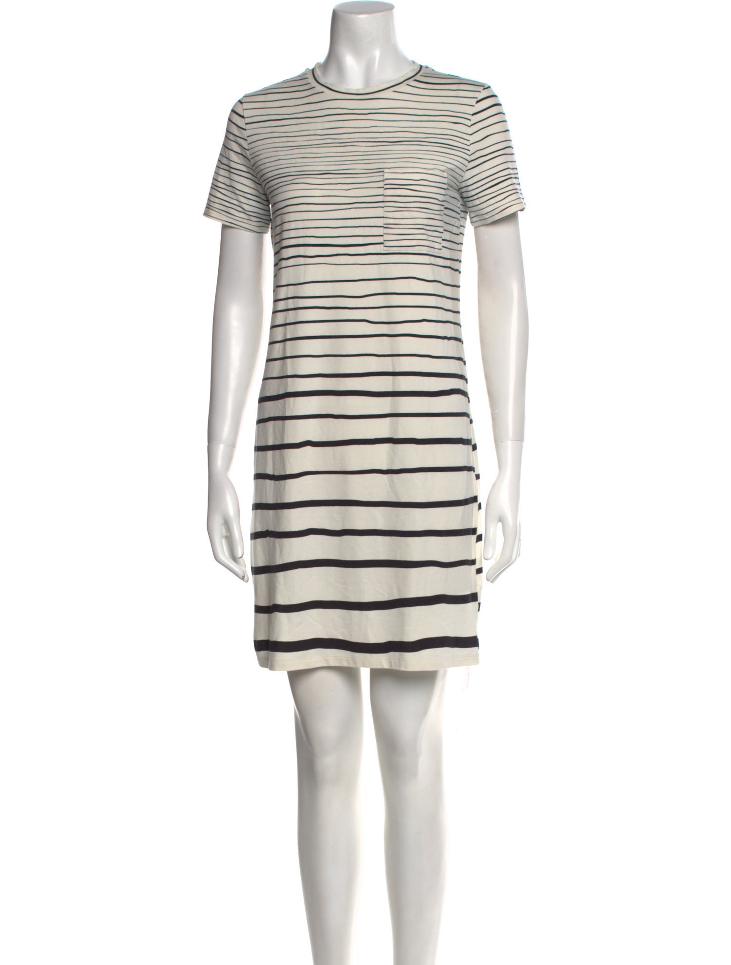 Theory Striped Mini Dress
