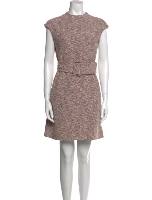 Theory Tweed Pattern Mini Dress