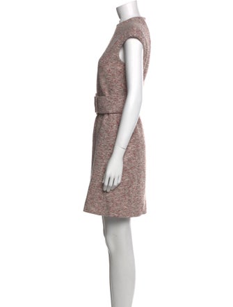 Theory Tweed Pattern Mini Dress