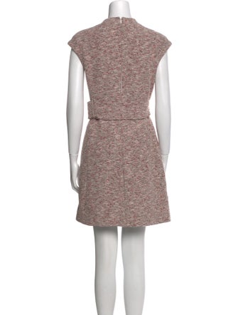 Theory Tweed Pattern Mini Dress