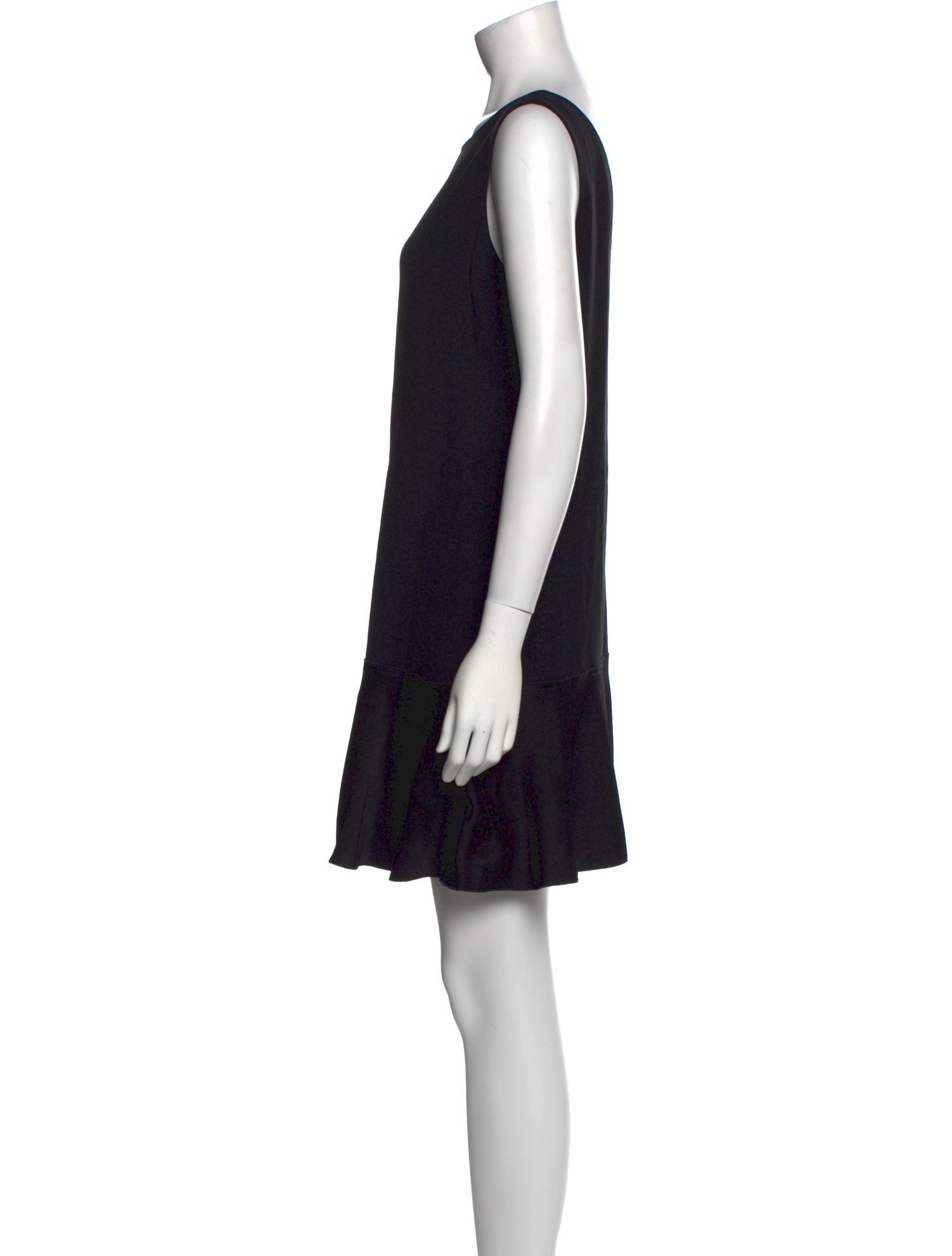 Theory Scoop Neck Mini Dress