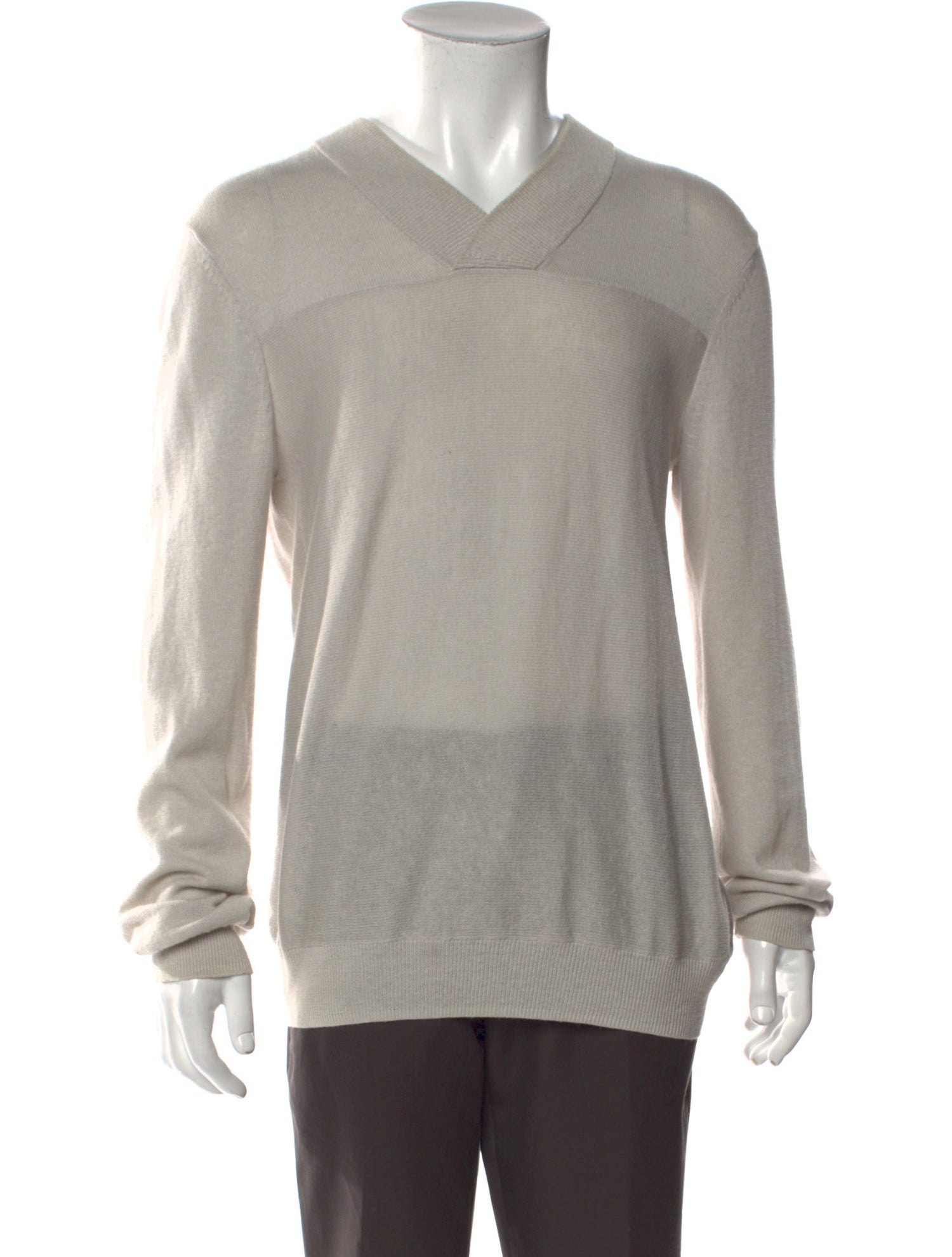 Theory V-Neck Long Sleeve Pullover