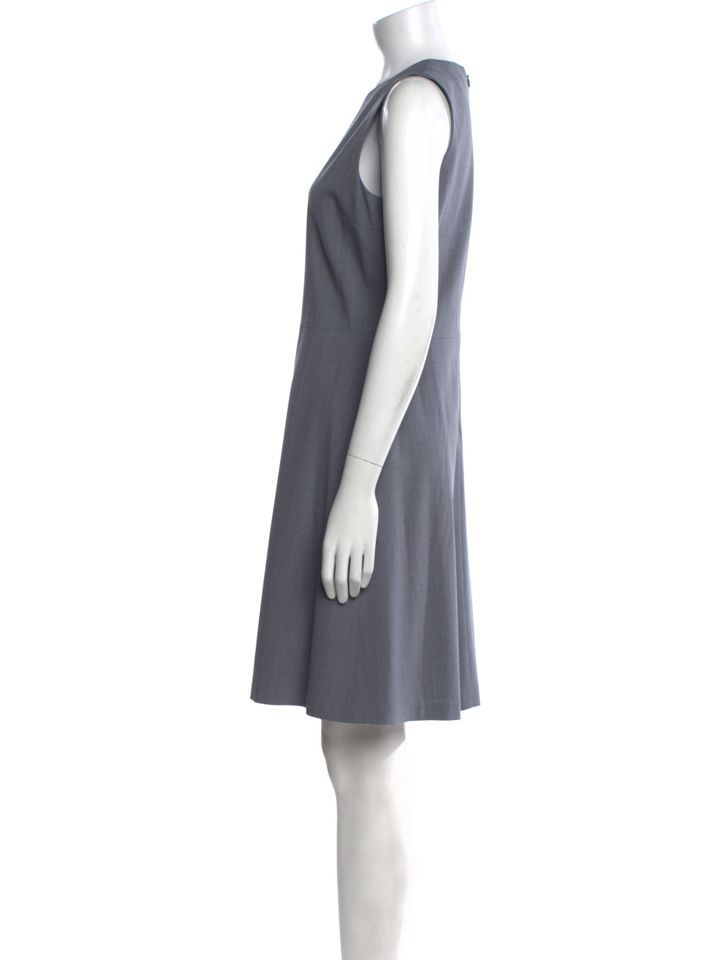 Theory V-Neck Knee-Length Dress