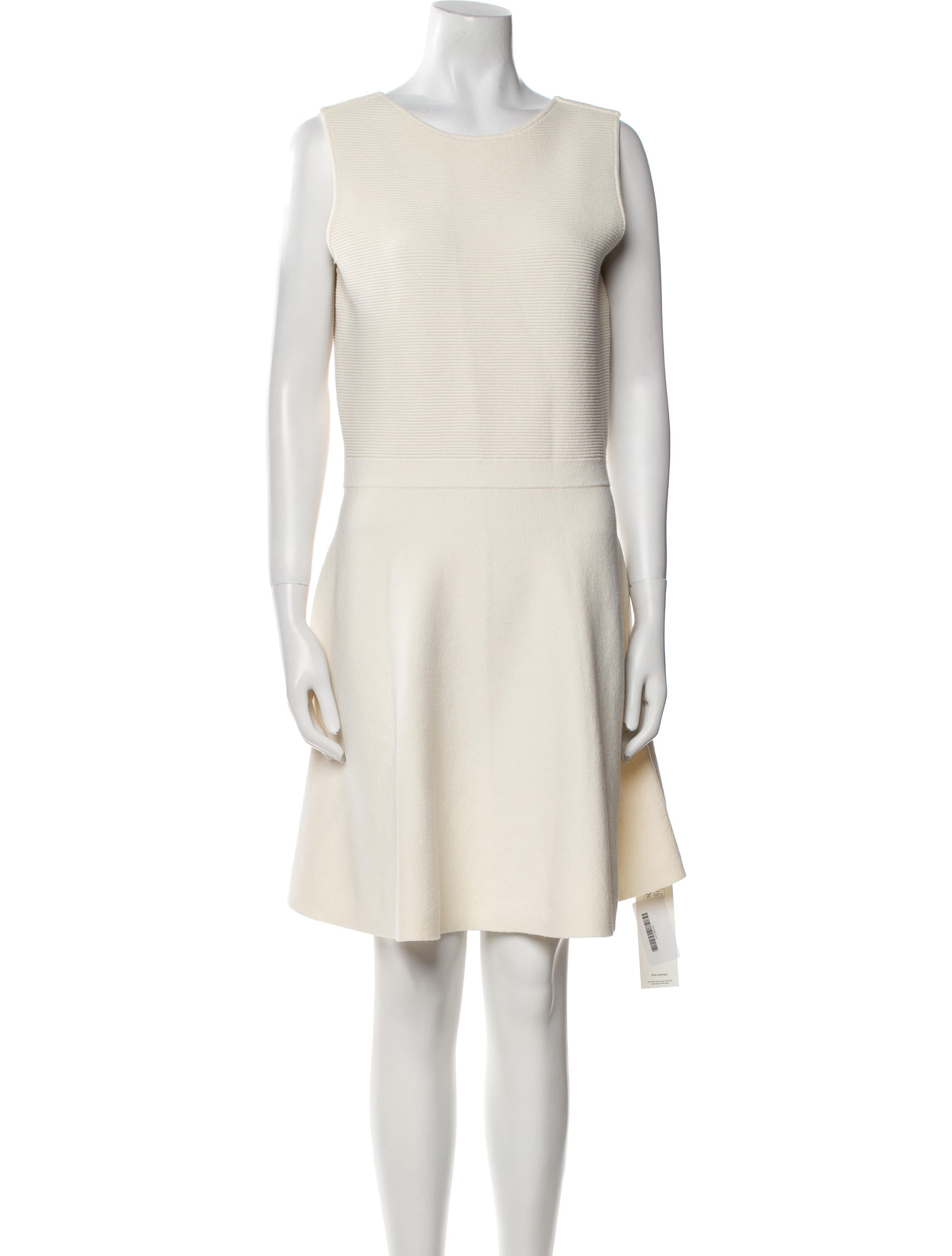 Theory Scoop Neck Mini Dress