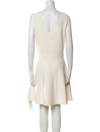 Theory Scoop Neck Mini Dress