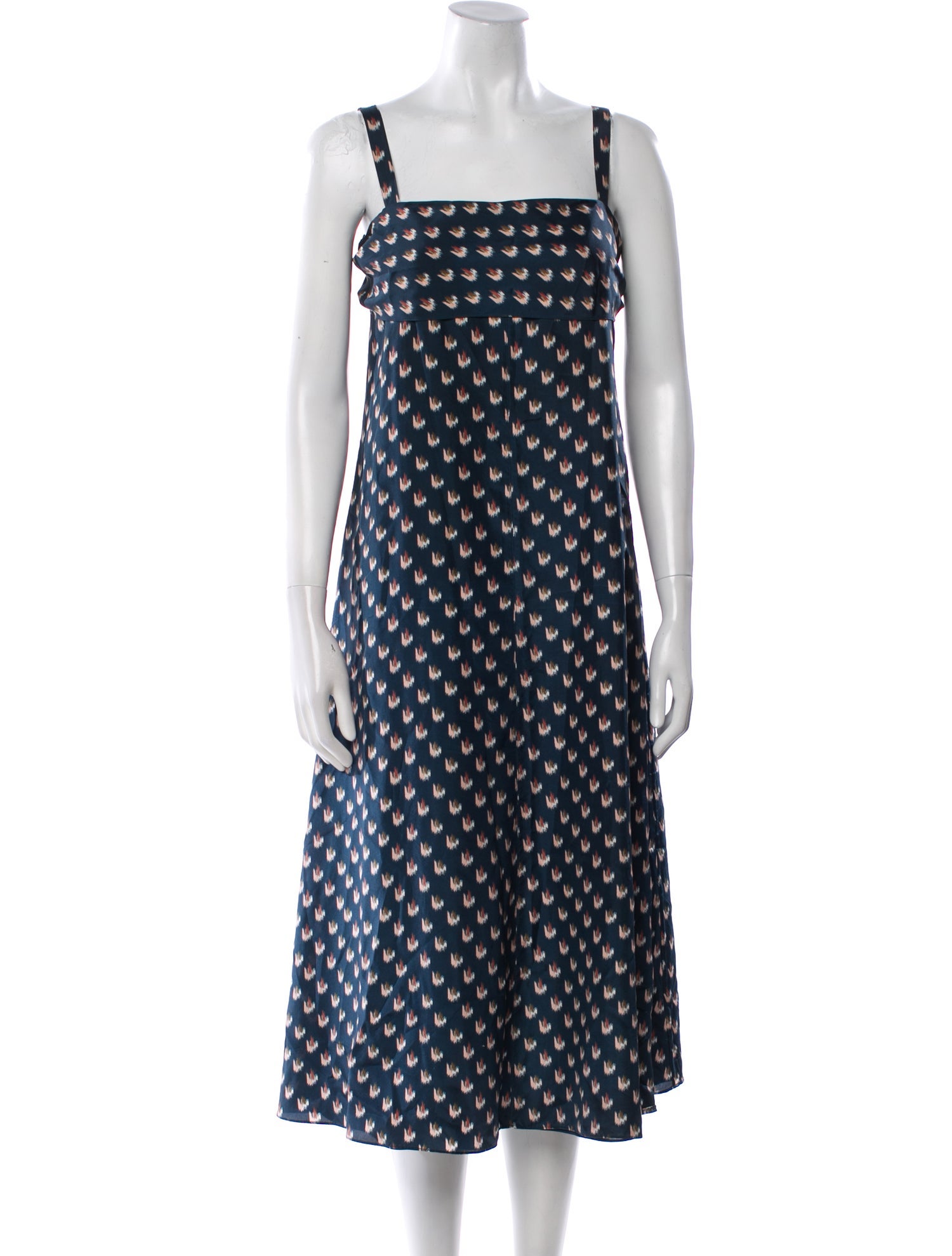 Theory Silk Midi Length Dress