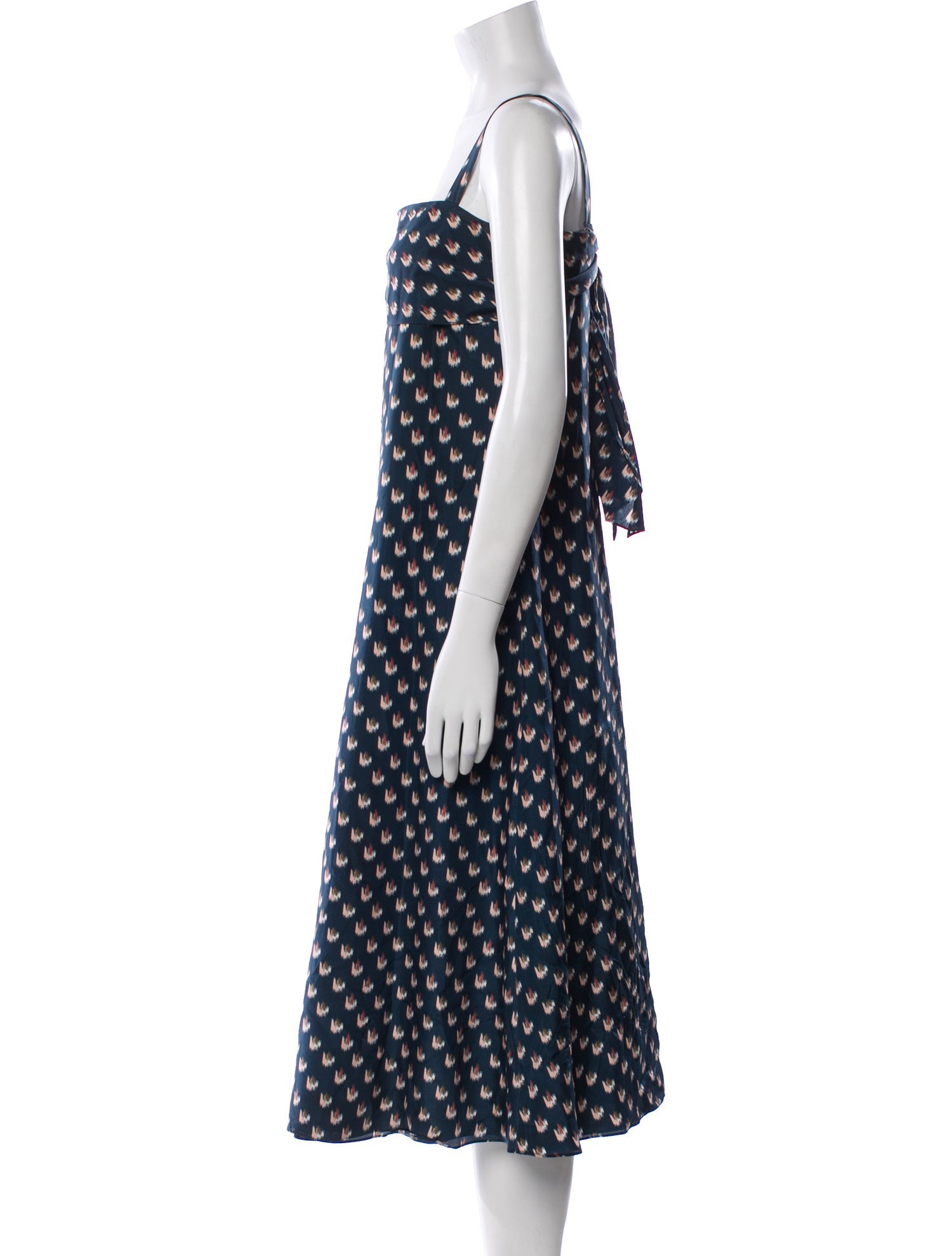 Theory Silk Midi Length Dress