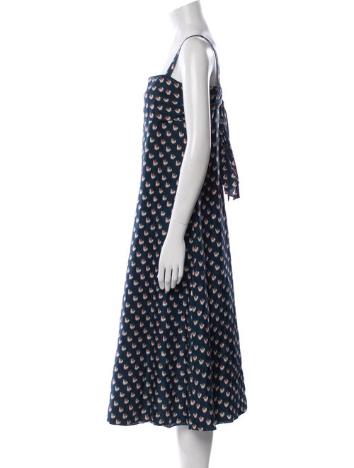 Theory Silk Midi Length Dress