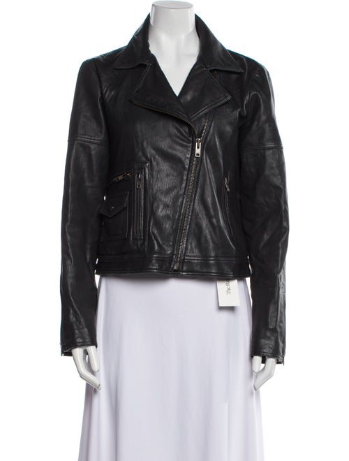 Theory Leather Biker Jacket