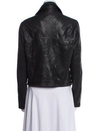 Theory Leather Biker Jacket