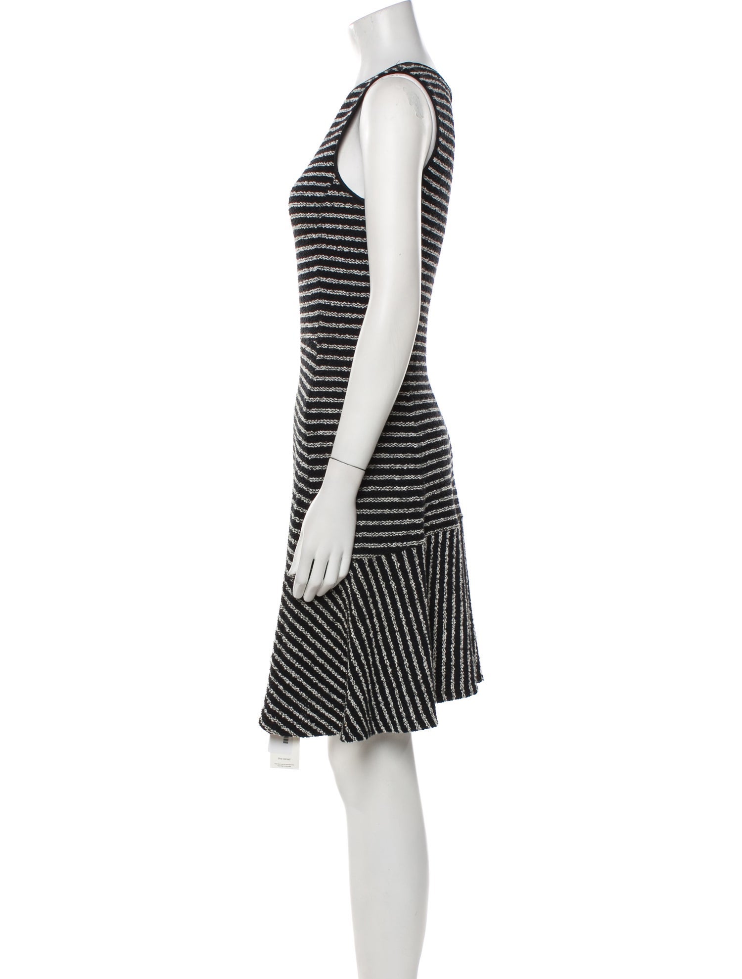 Theory Striped Mini Dress