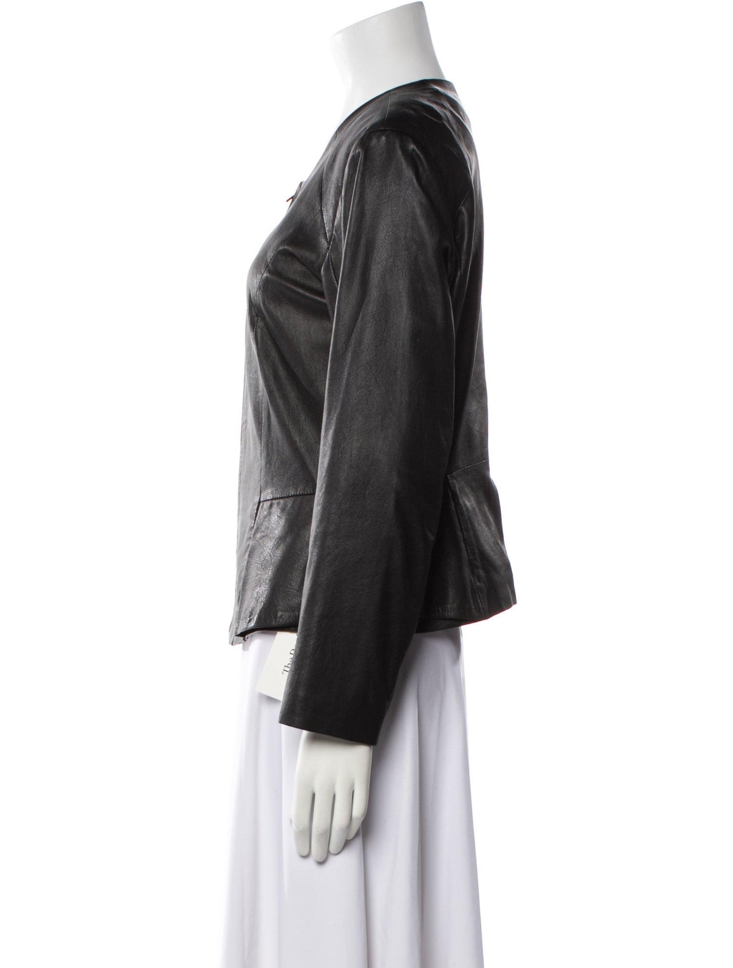 Theory Leather Evening Jacket