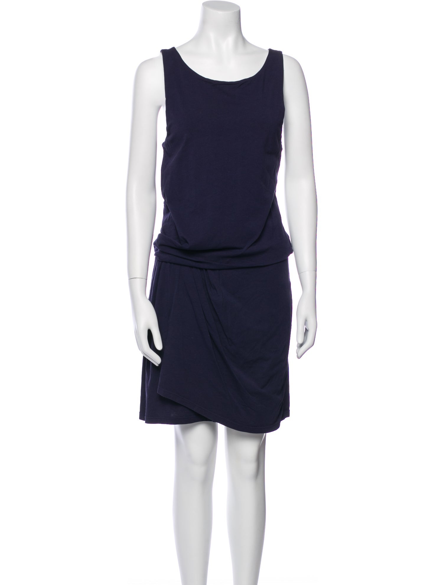 Theory Scoop Neck Mini Dress