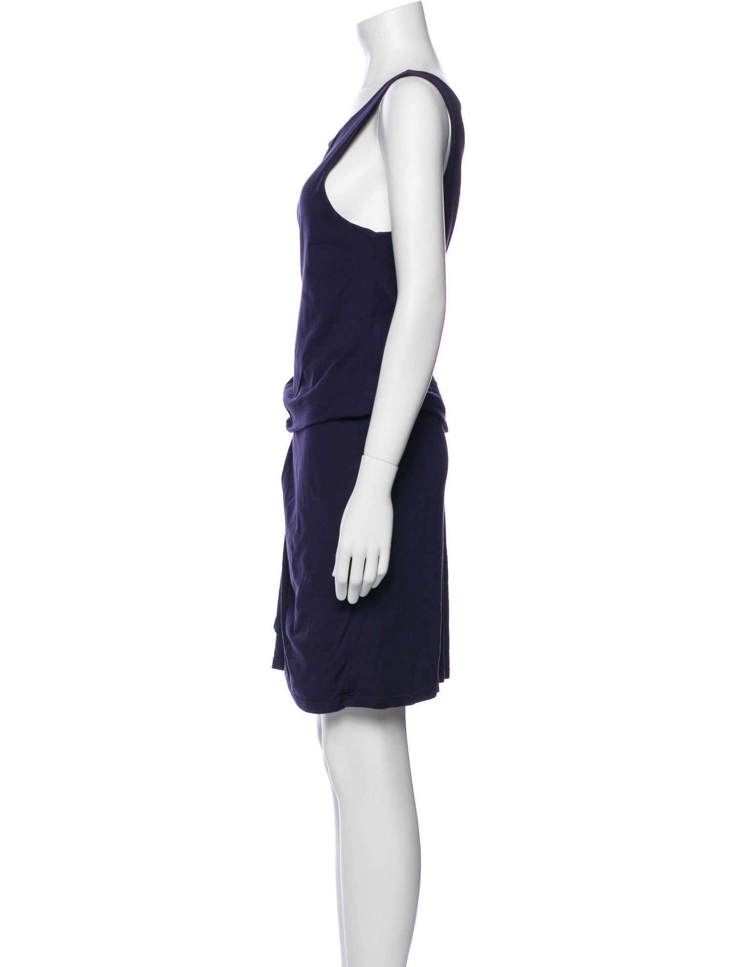 Theory Scoop Neck Mini Dress