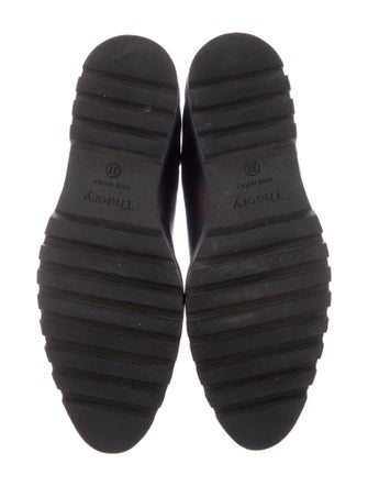 Theory Leather Chelsea Boots