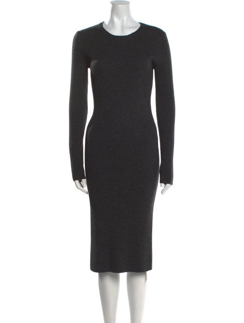 Theory Wool Midi Length Dress