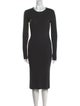 Theory Wool Midi Length Dress