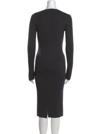 Theory Wool Midi Length Dress