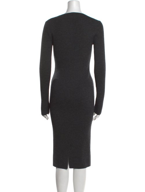 Theory Wool Midi Length Dress