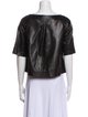 Theory Leather Bolero